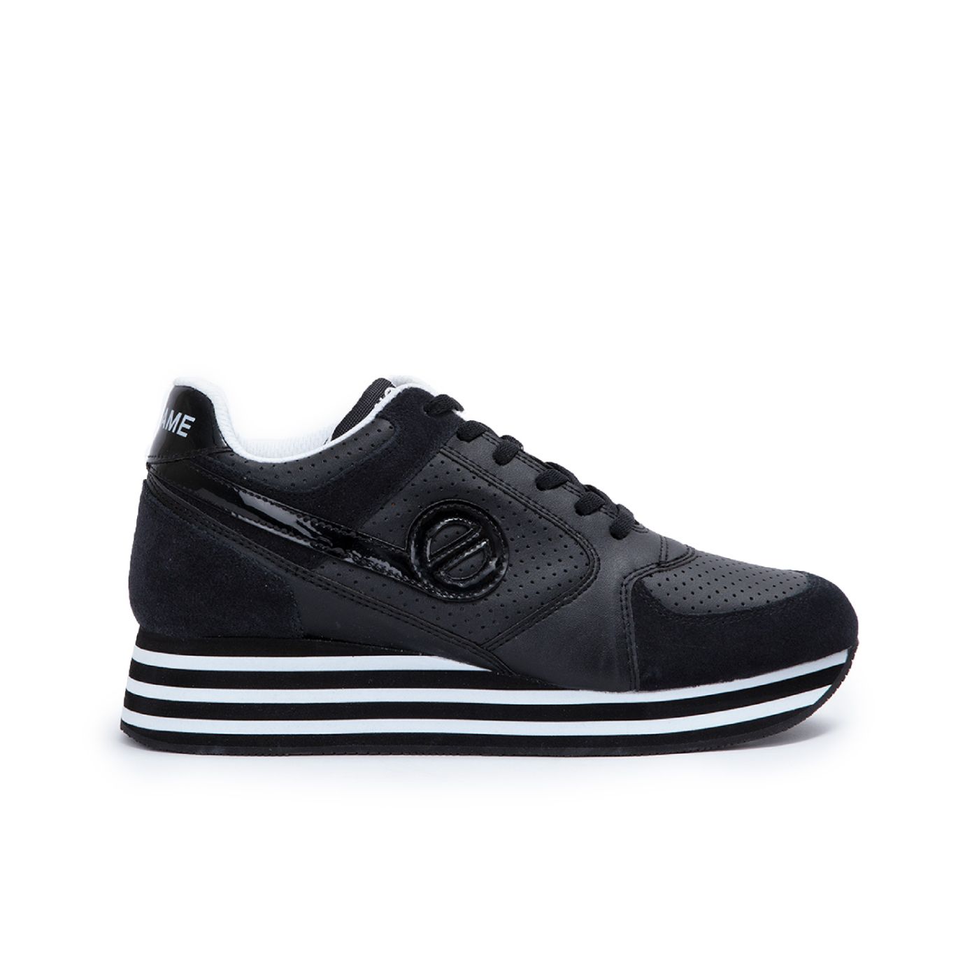 PARKO JOGGER - NAP.PERF/SUEDE - BLACK